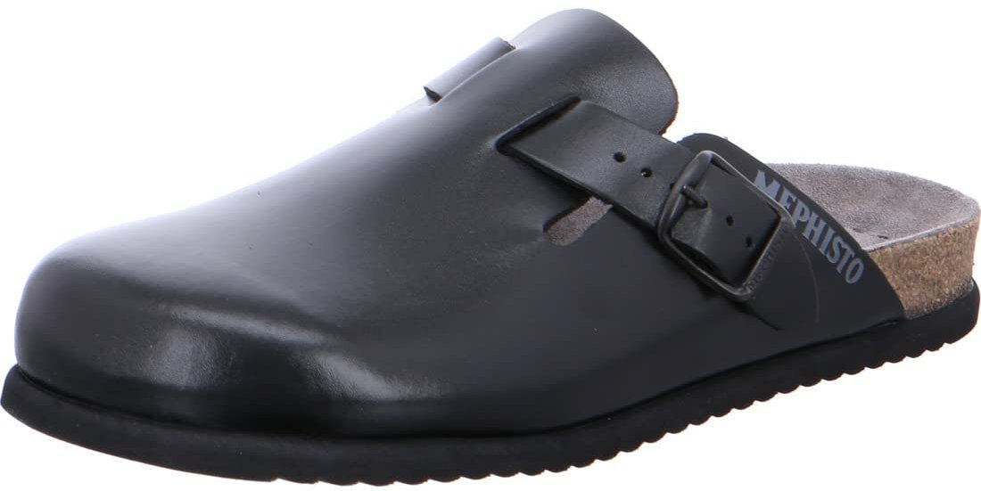 Pantoletten schwarz 42