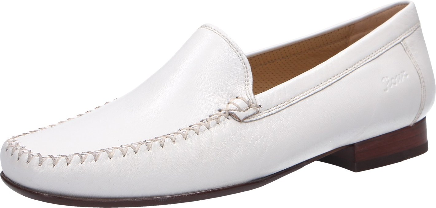 Sioux Männlich Damen Slipper weiß 42