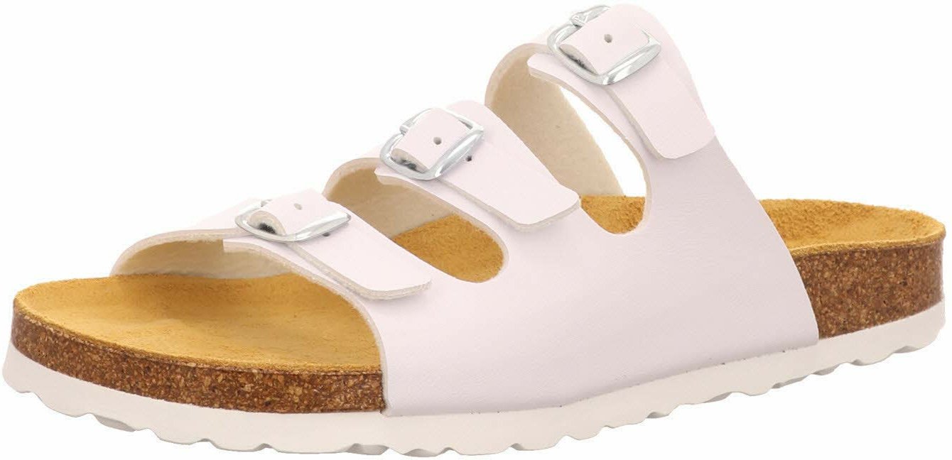 Tieffußbettpantolette Klassische Pantoletten weiß Damen 40