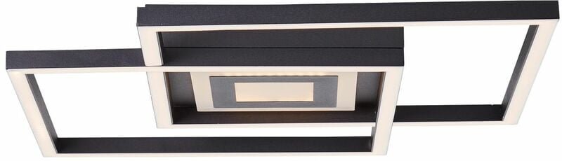 Brilliant - Lampe, Metis led Deckenleuchte 40x30cm schwarz, 1x led integriert, 34W led integriert, (3600lm, 3000K), In 3...