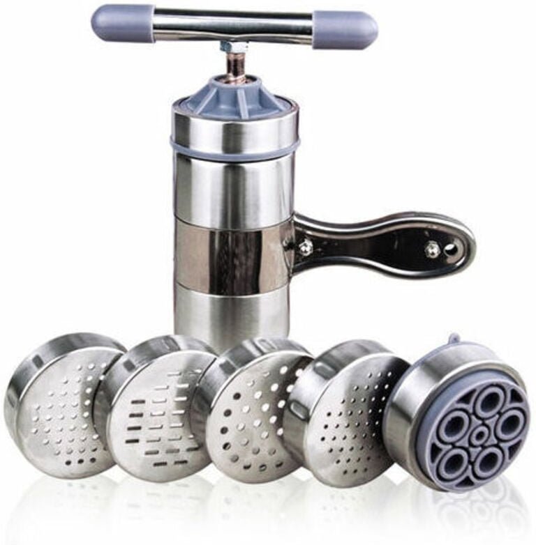 Frische Nudelmaschine, Teigschneider aus Edelstahl, Nudelmaschine, Nudelmaschine, Lasagne, Spaghettischneider