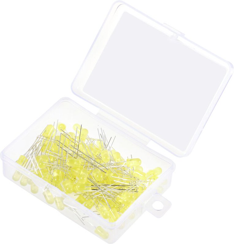 Tru Components - led bedrahtet Gelb Rund 5 mm 420 mcd 30 ° 20 mA 1.8 v, 2.4 v