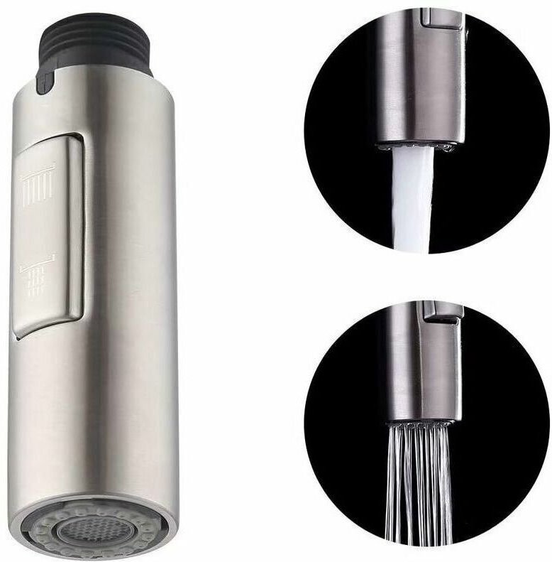 Ersatz-Sprühdüse für Küchenarmatur, universeller abnehmbarer Armaturenkopf (G1/2).