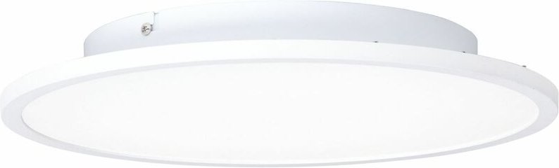 Lampe Buffi led Deckenaufbau-Paneel 35cm sand/weiß/kaltweiß 1x 24W led integriert, 3120lm, 4000K Flächiges Licht für gle...