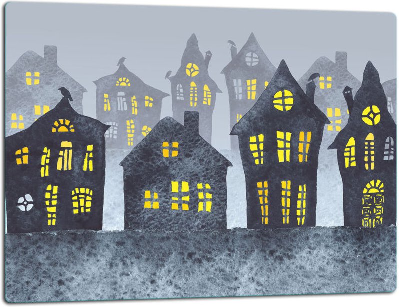 GlassplattenschneideBrett 52x40 HAUSSTADT