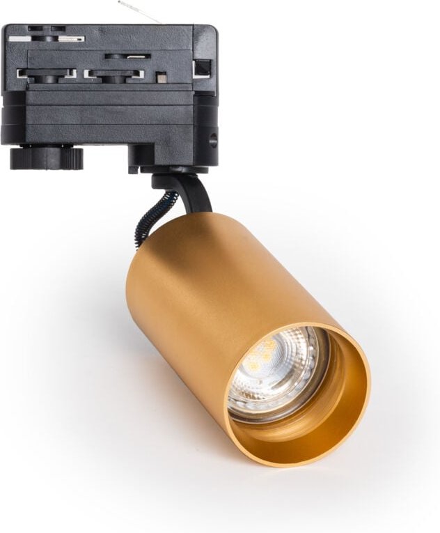 Thumbnail - Efectoled - 3-Phasenstromschiene Strahler Lux für GU10 Glühbirnen Gold