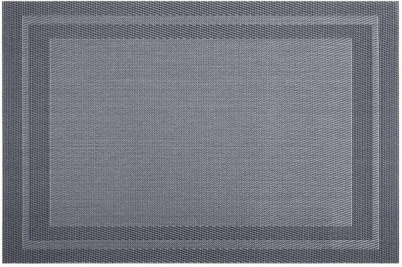 Tischset 30x45 Americano Graphit, doppelseitig, wasserdicht