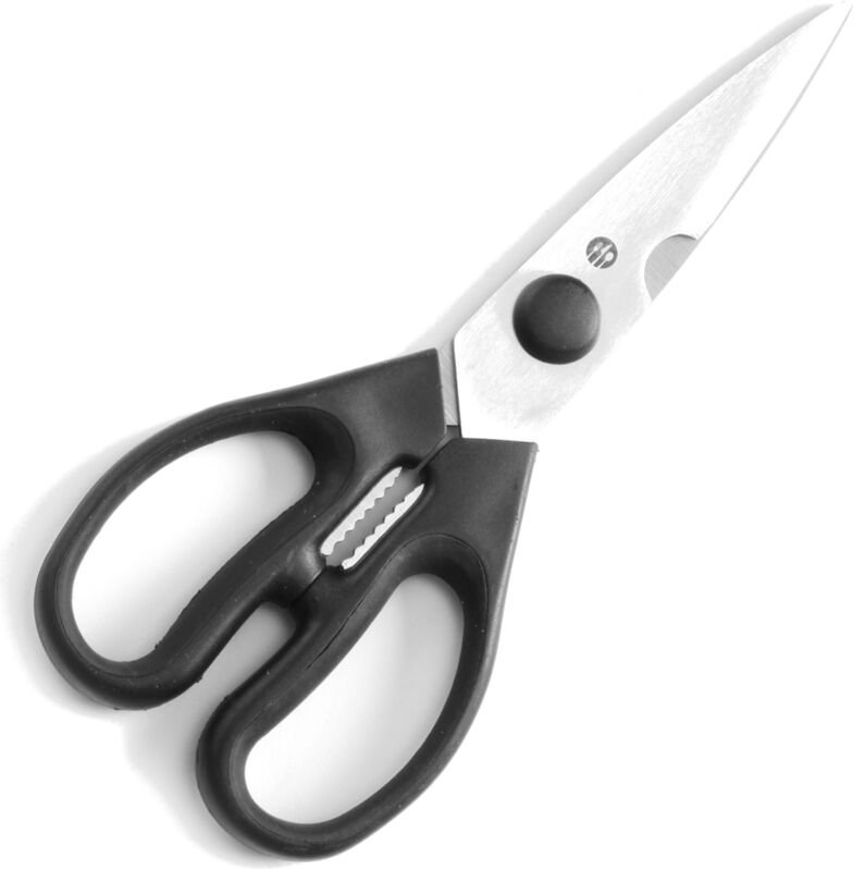 Küchenschere, Schwarz, (L)200mm - Hendi