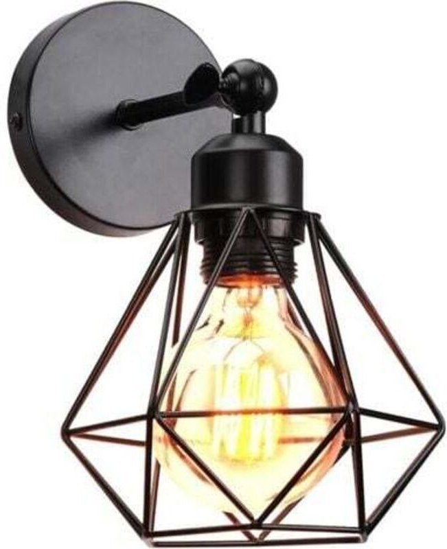 Vintage-Industrie-Wandleuchte für den Innenbereich, Deckenleuchte aus Metall, Retro-Industrie-Wandlampe, verstellbare 18...