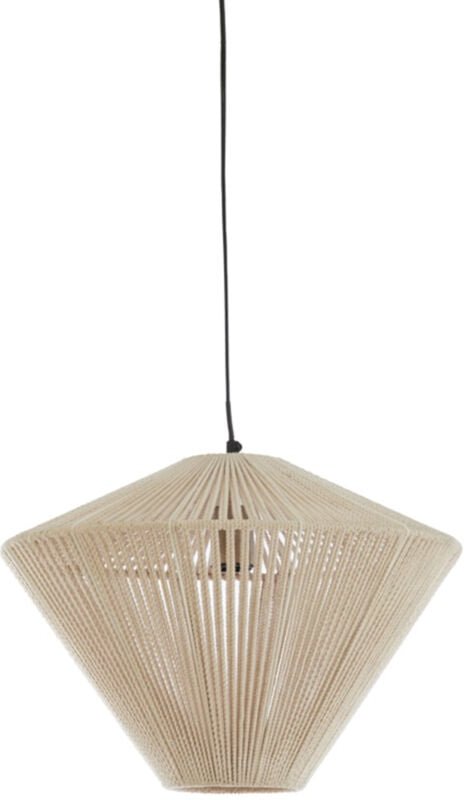 Hängeleuchte - Felida - beige - baumwolle - ø - Light&living