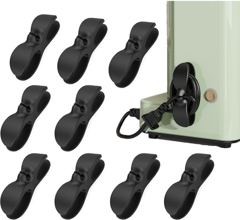 BEBUSINGOTO Kabelaufroller für Elektrokabel, Kabelaufwicklung für Küchengeräte, selbstklebend, Kabelaufwicklung für Küch...