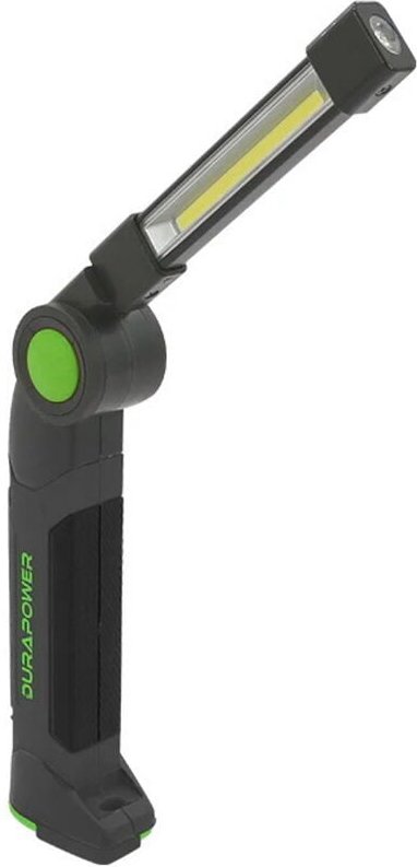 150.4313 - Tragbare COB-LED-Lampe mit 300 Lumen - Seiten- und Frontbeleuchtung - Leistungsstark und praktisch - Neigbar ...