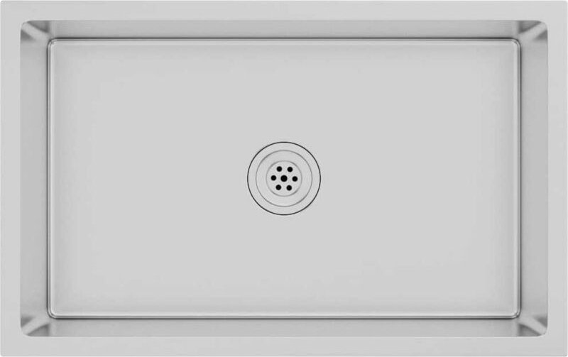 Handgemachte Einbauspüle Edelstahl - Vidaxl