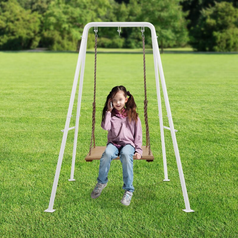 Garden Hanging Chair Frame, Metal Hanging Chair Frame, Hanging Chair Frame for Indoor/Outdoor