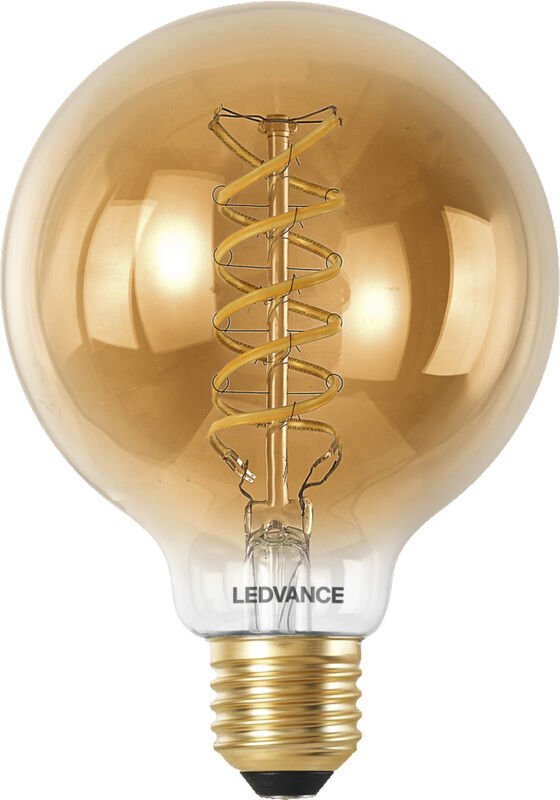 Ledvance - 4058075793972 led eek g (a - g) E27 8 w = 60 w Warmweiß bis Neutralweiß (ø x h) 95 mm x 95
