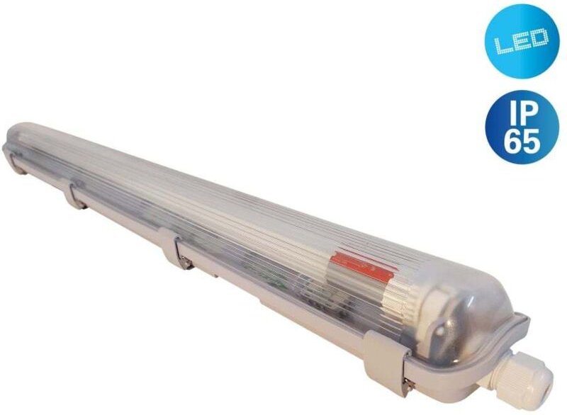 Weitere - led Feuchtraumleuchte Pipe 1-flammig 68 cm T8, G13, 9 Watt Feuchtraumleuchte
