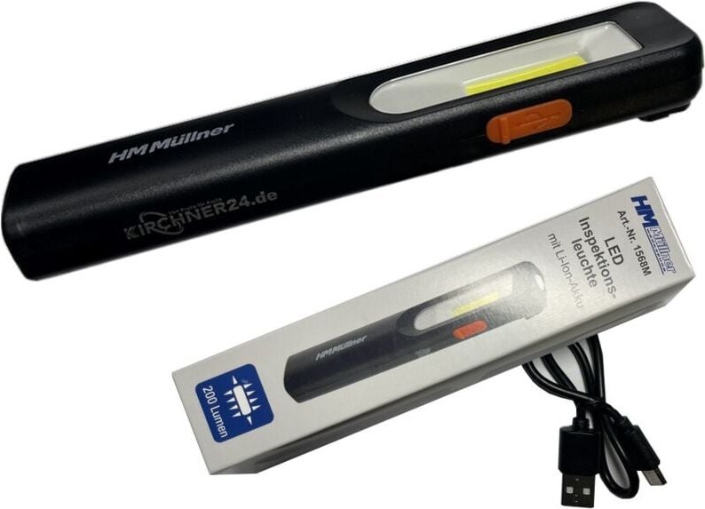 Müllner Inspektionslampe led mit Akku mit Kirchner Logo 1568M