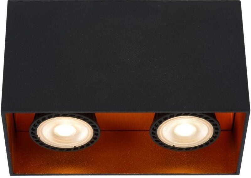 Lucide BIDO - Deckenstrahler - 2xGU10 - Schwarz