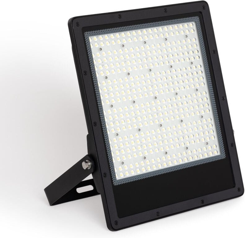 Led Fluter 200W Dimmbar triac 170 lm/W IP65 elegance Slim pro Schwarz 4000K 90º Neutralweiß