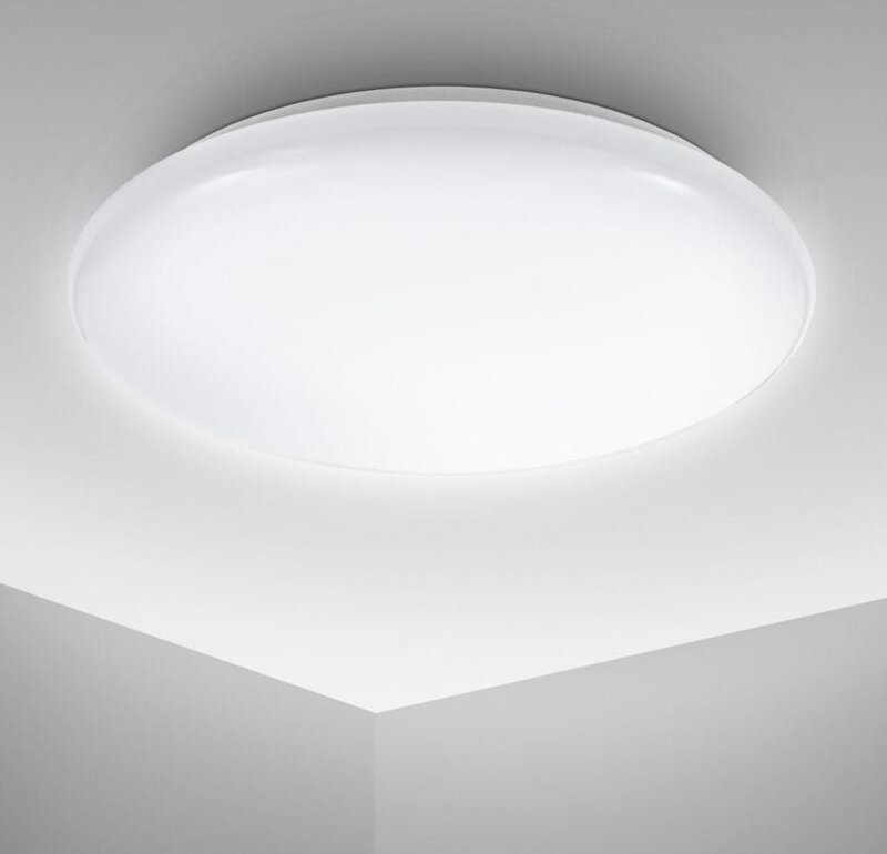 Led Deckenleuchte in weiß 12W - Leonis