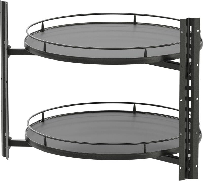 Vs cor Wheel Pro Drehteller für Eckschrank Organizer - Rondell Küchenschrank drehbar 4/4-Kreis, kb 900mm, lava
