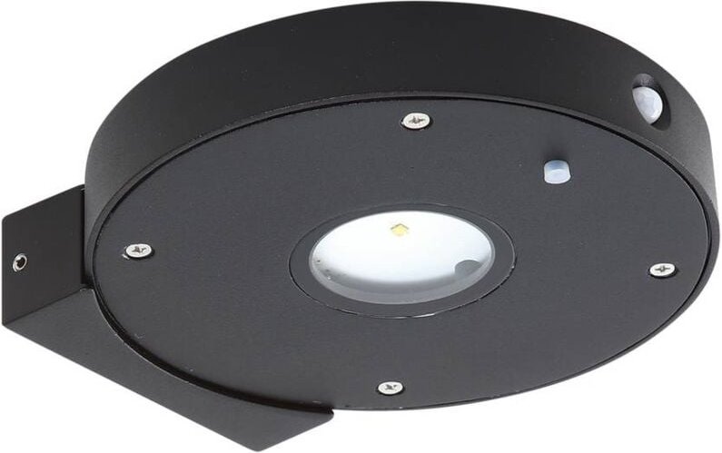 Lucande - Solarleuchte außen 'Tavon' aus Aluminium dimmbar mit Bewegungsmelder von