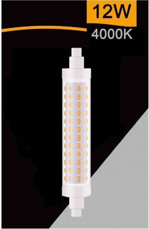 Trade Shop Traesio - Trade Shop - lamp led R7S 12 w 1320LM tubolare licht 3000K 4000K 6500K SPARAC-R7S-12W-001 -
