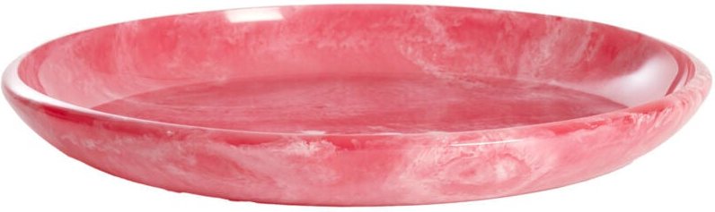 Belawan Schale aus rosa Keramik – Ø44x4 cm - Light&living