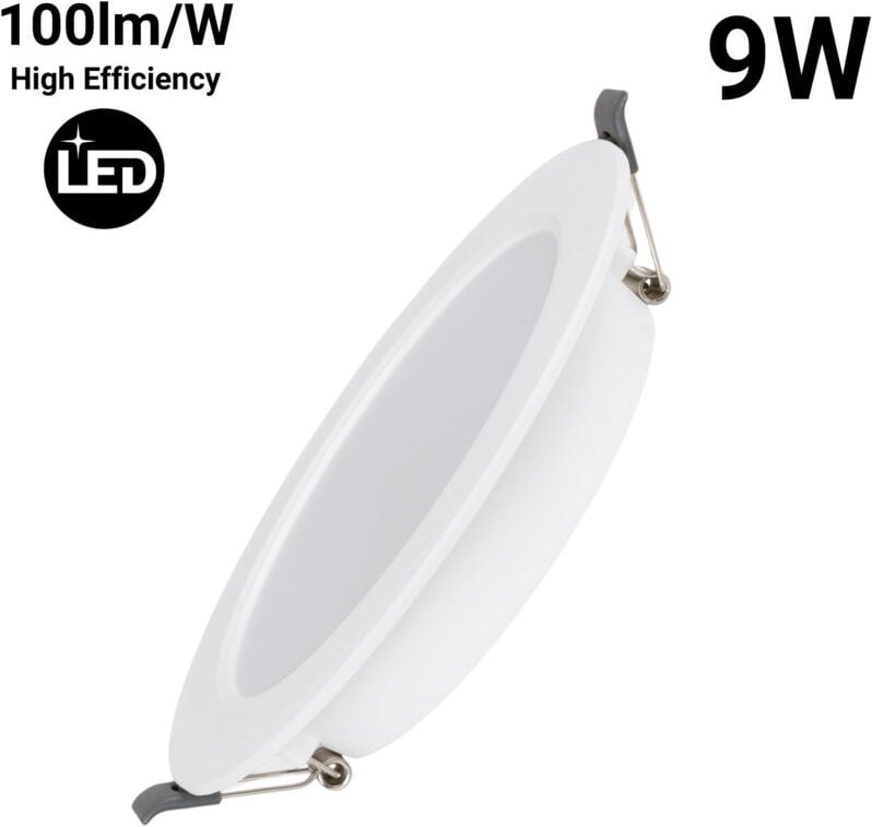 Einbaustrahler LED rund - 9W - Schnitt Ø110mm