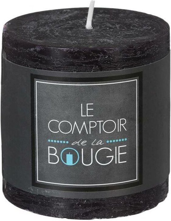 Rustikale Kerze - schwarz - 220g Atmosphera créateur d'intérieur