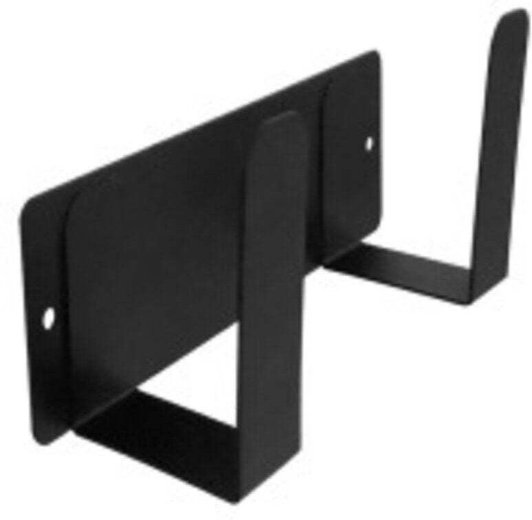 Porte-couvercles de casseroles mural en acier inoxydable 304, noir.