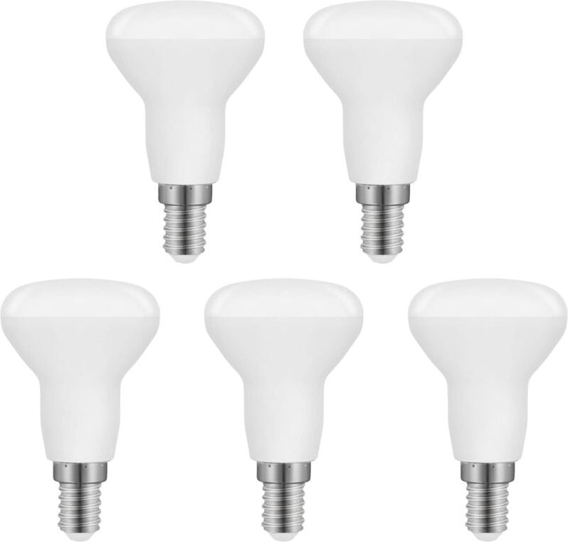 Ersandy - R50 E14 5 w LED-Glühbirne, R50 led E14 Reflektor, entspricht E14 40 w Glühlampe, Warmweiß 3000 k, 550 lm, nich...