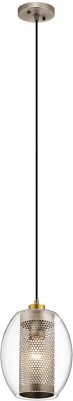 Elstead Kichler Asher Kuppel-Pendel-Deckenleuchte Antik-Zinn