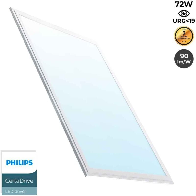LED-Panel Slim 120X60cm - philips Treiber - 72W - UGR19