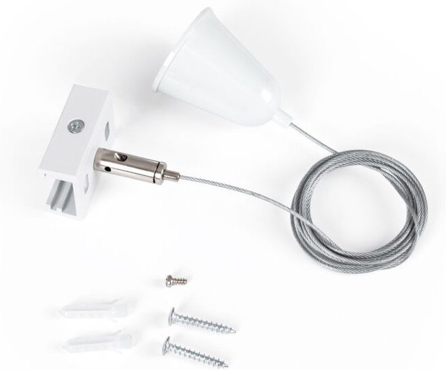 Aufhängeset für dreiphasige Schiene - GEN2 - Kabel 1,5m - 1