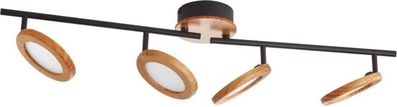 Thumbnail - Led Deckenlampe 'Manel' aus Metall dimmbar für Wohnzimmer & Esszimmer von Lindby