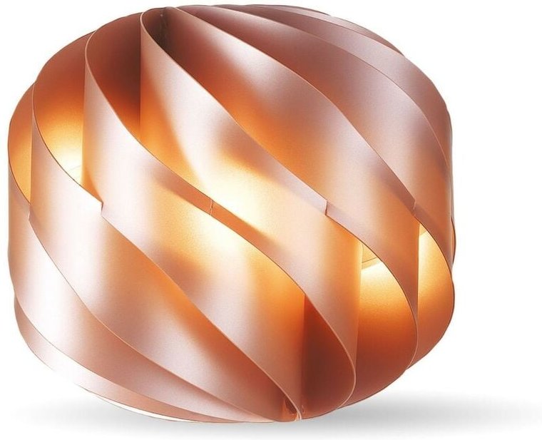 Kupfer Tischlampe Cm. 25 x 23 Std