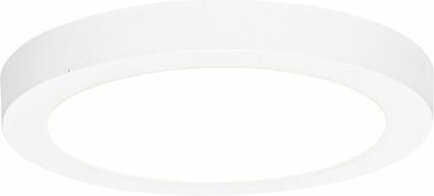 Qazqa - Einbau- oder Aufbaustrahler weiß 18 cm inkl. led 3 Stufen dimmbar bis warm - Trans