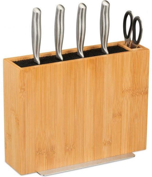 Northix - Unmontierter messerblock aus bambus 88
