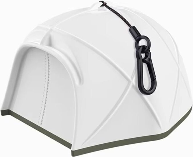 Tlily - Bunte LED-Laterne in Zeltform – per usb wiederaufladbar, tragbares Umgebungslicht für Camping und Wandern, Licht...