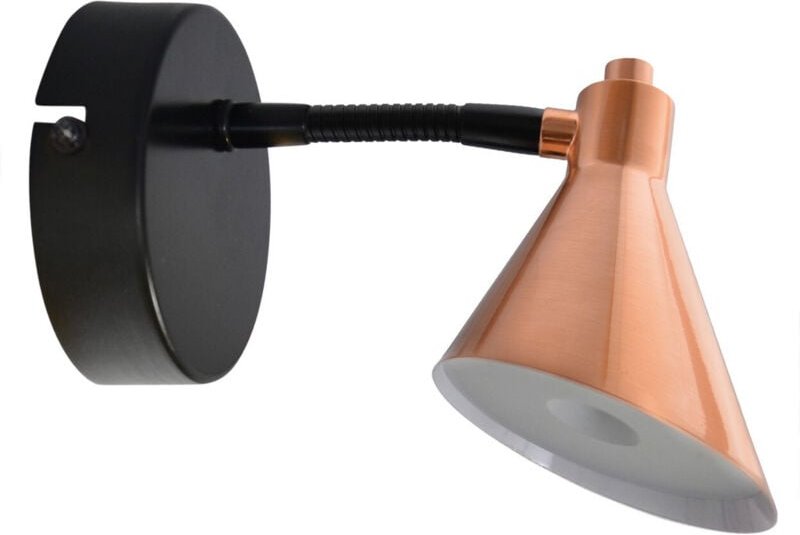 Naeve COPPER LED-Kuppel-Wandleuchte 3000K