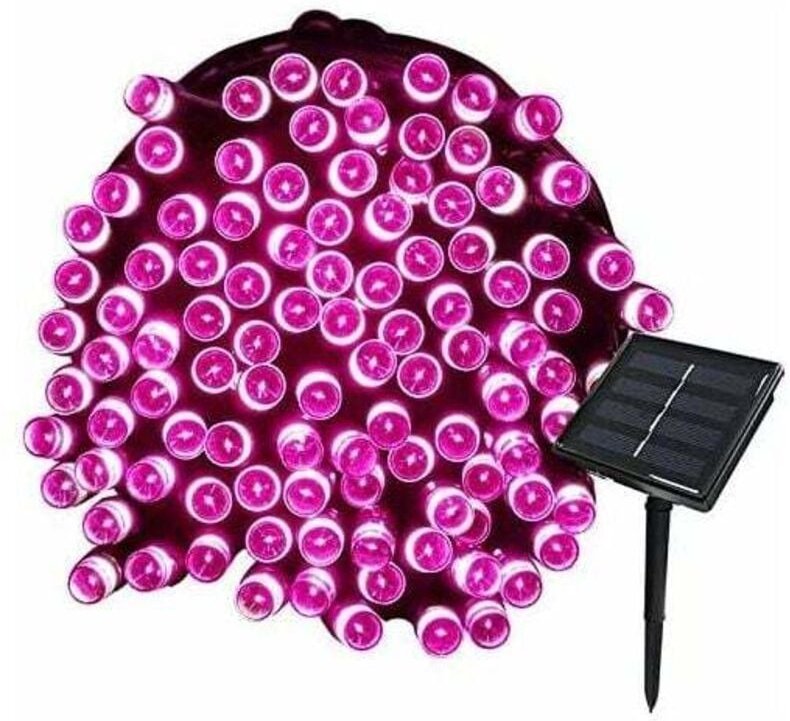 22 m Solar-Lichterkette, 200 LEDs, 8 Lichteffekte, Lichterkette, ideal für Partys, Hochzeiten, Geburtstage und den Garte...