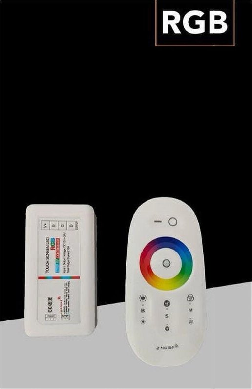 Trade Shop - TELEKOMMEN 2.4G TOUCH SCREEN CONTROLLER LIGHTING RGB LED AP1201 -