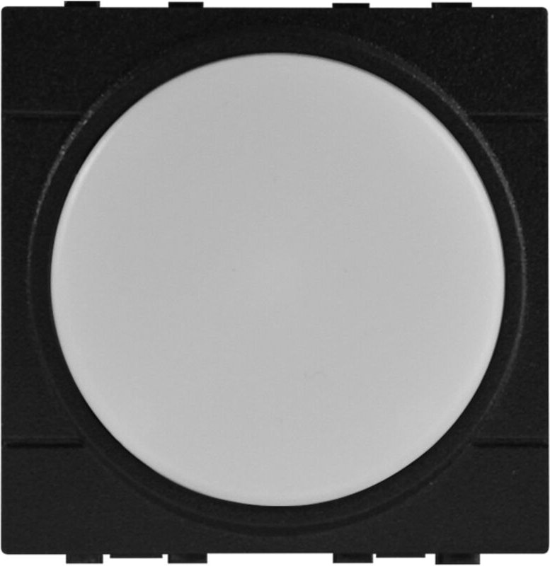 ETTROIT LED-Stufenleuchte, 2 Module, 220 V, 6000 K, mit Ein-/Ausschalter, kompatibel mit BTicino Living Black – LN0302