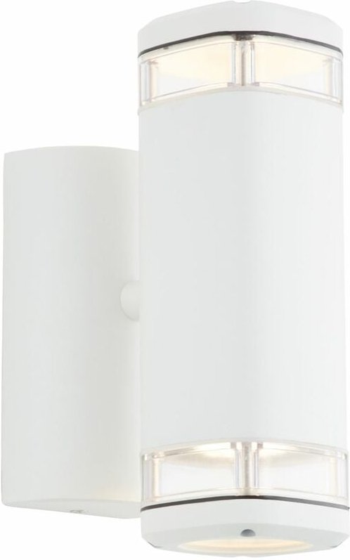 BRILLIANT Jandy Außenwandleuchte 2flg Up/Down weiß 2x PAR51, GU10, 18W, geeignet für Reflektorlampen (nicht enthalten)