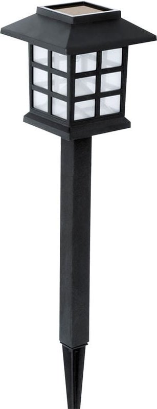 Harms - led Solar Steck Lampe Außen Leuchte Garten Weg Erdspieß Terrassen Beleuchtung 504076