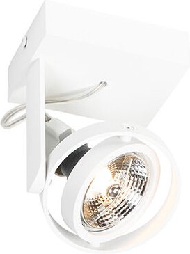 Moderner Deckenspot weiß dreh- und kippbar GU10 70mm - Master