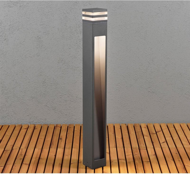 Wegeleuchte MASSA, anthrazit, 8 Watt HP-LED, 800 Lumen, IP54