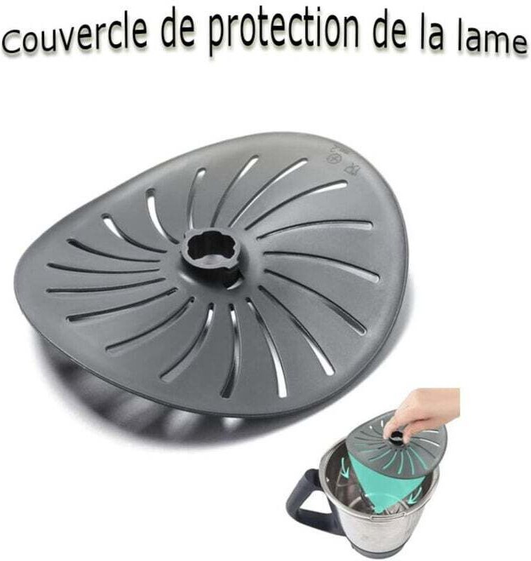 Kochscheibe und Messerschutzabdeckung, kompatibel mit Thermomix TM6, TM5 und TM31, für Schongaren unter dem Thermomix, T...