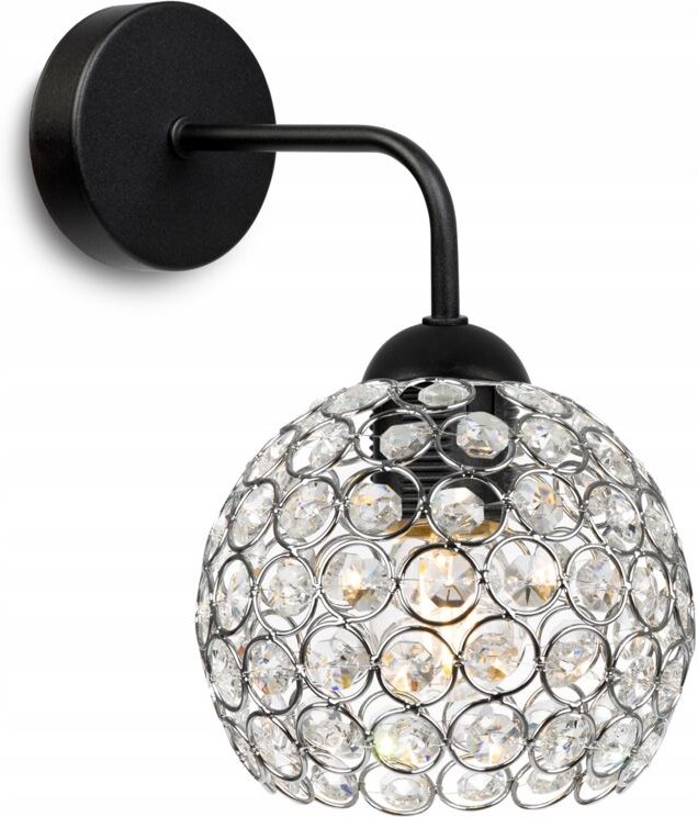 Moderne Knkiet Lampe Elegante Kristalle Chrom